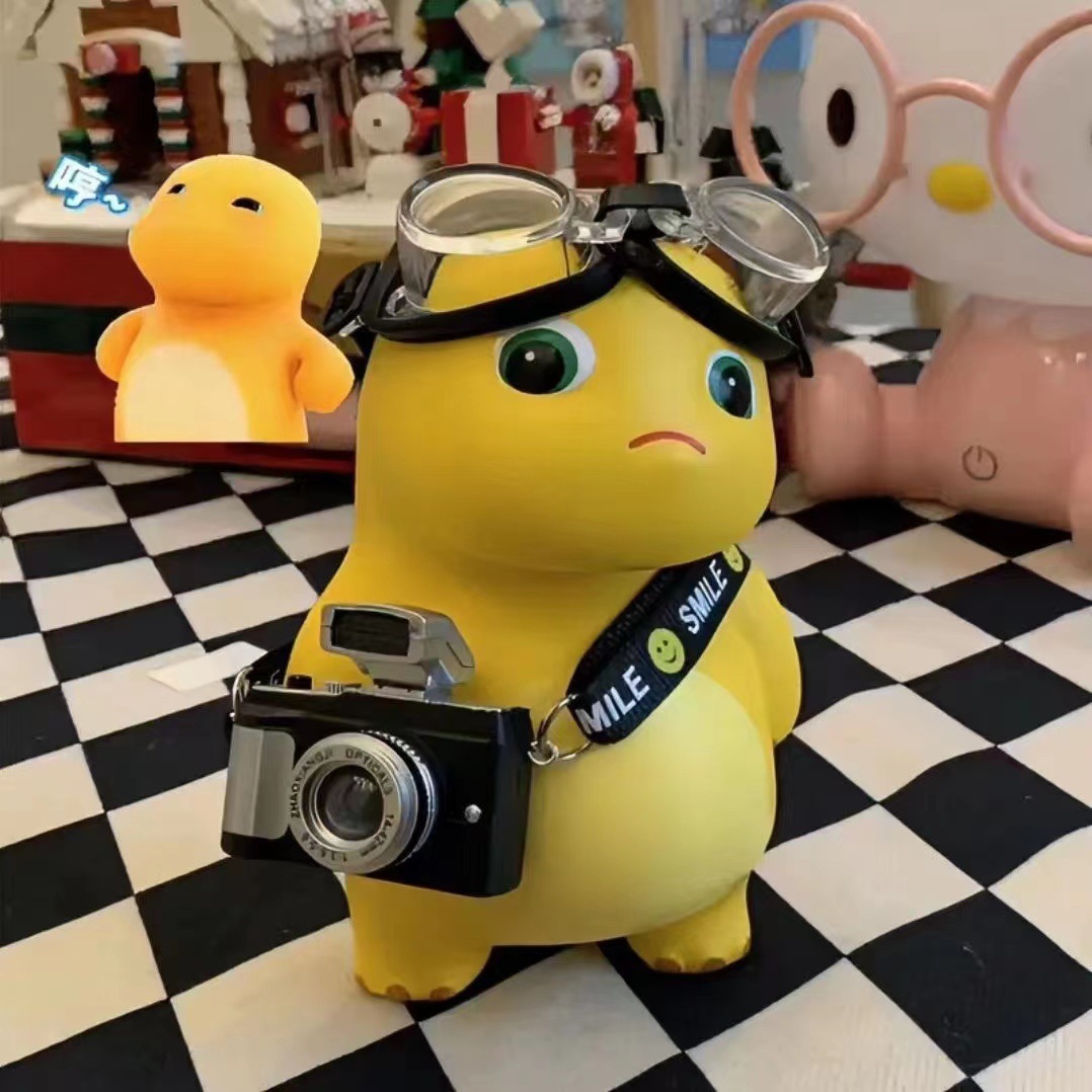 抖音同款不服气小奶龙捏捏乐慢回弹玩具解压发泄神器儿童玩偶批发详情8