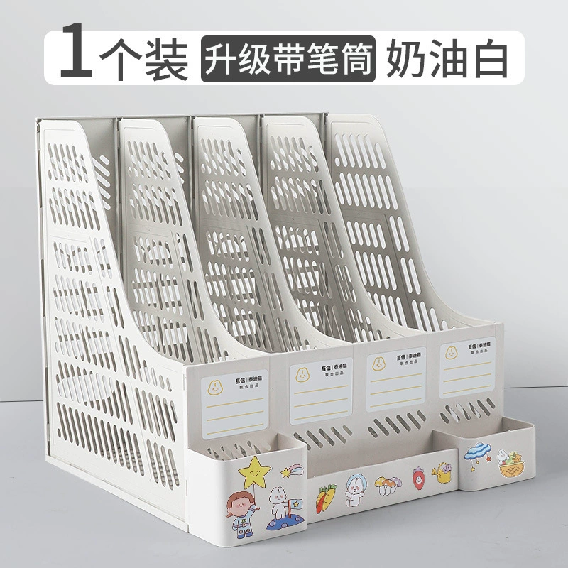 Capacious storage box, bookshelf, storage system for documents