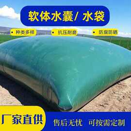 PVC枕形车载移动水囊 消防抗旱蓄水袋 桥梁预压水袋 软体水囊水包