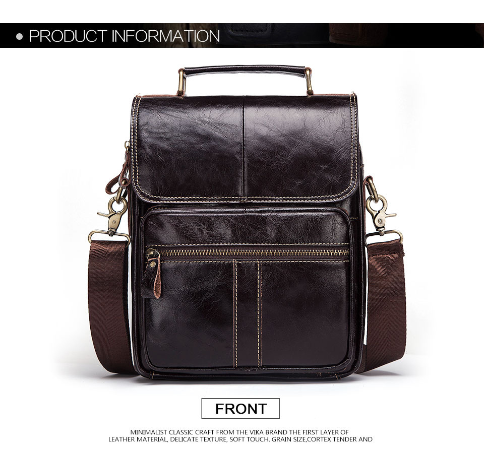 Stylish Leather Shoulder Bag