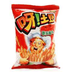 Hao Li You Potato 70g*20 Bags Student Children French Fries Snack Wholesale Leisure Puff Snack Gift Box