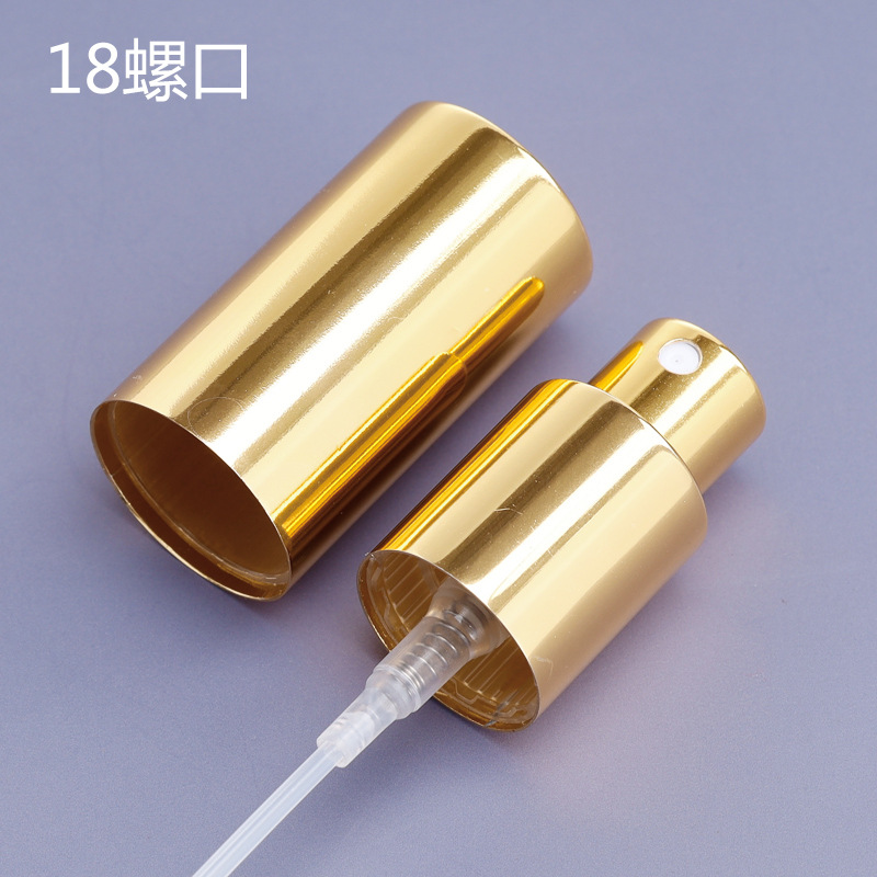 En stock al por mayor 18 tornillo de oro y plata cubierta negra 13 15 bayoneta electrolítico tarjeta de plástico boquilla de aluminio electroquímico cubierta media cubierta