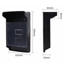 人脸机防水罩指纹机门禁户外防水盖室外遮阳罩门禁机防水盒带盖