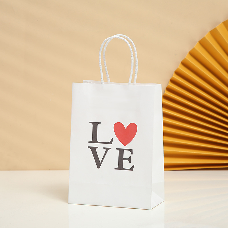 Valentine's Day Fashion Letter Kraft Paper Date Gift Bags display picture 6