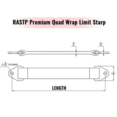 Cross-Border Car Modification Accessories Trailer rope/net/strap