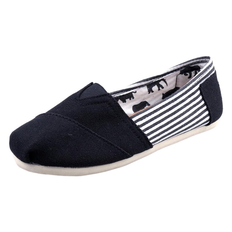 Directo DE FÁBRICA DE Europa y América de los zapatos de lona de los hombres y de las mujeres mocasines de color sólido zapatos Thomas Comercio exterior zapatos de tela Thomas Mary zapatos