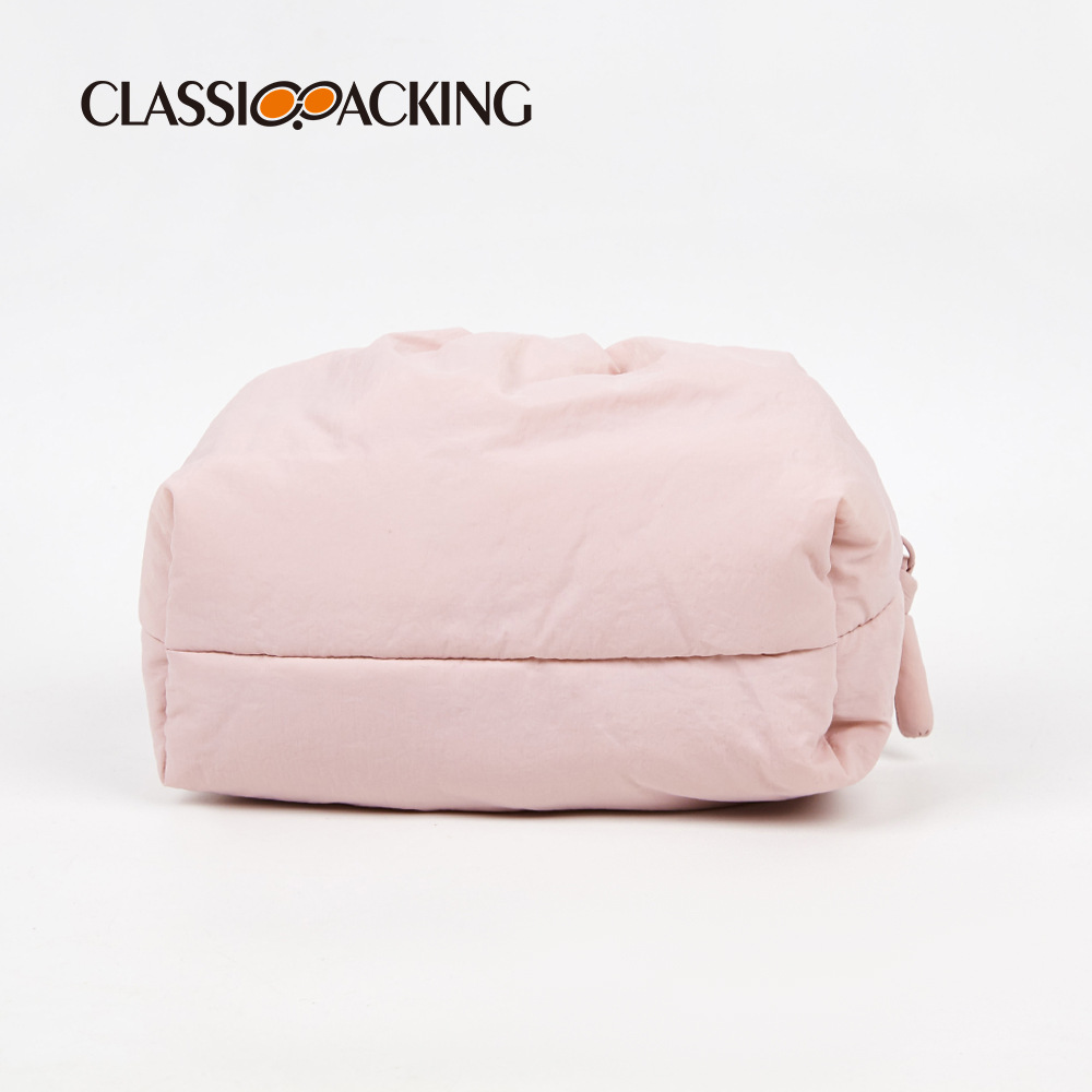 Bolsa de cosméticos de almacenamiento al por mayor de fábrica, bolsa de viaje portátil, bolsa de cosméticos pequeña suave y fresca a prueba de agua, bolsa de lavado