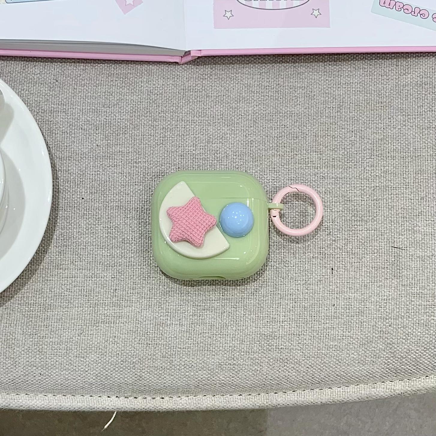 Verano pequeño y fresco tridimensional gema estrella para Apple 16ProMax funda para teléfono móvil 15Pro mujer 14/13 nuevo 14