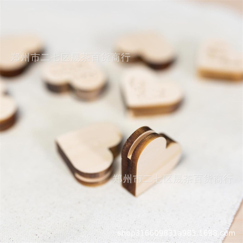 Cross-Border Heart-Shaped Wooden Photo Frame Valentine's Day Wedding Decoration Postcard Frame Home Desktop Decoration Cross-Border Heart-Shaped Wooden Photo Frame Valentine's Day Wedding Decoration Postcard Frame Home Desktop Decoration