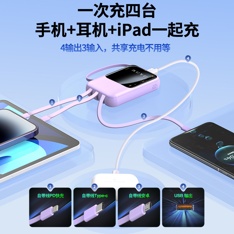 3c 認定パワーバンク 20000 mAh パワーバンク急速充電コンパクトポータブル電源ギフトプリントロゴ|undefined
