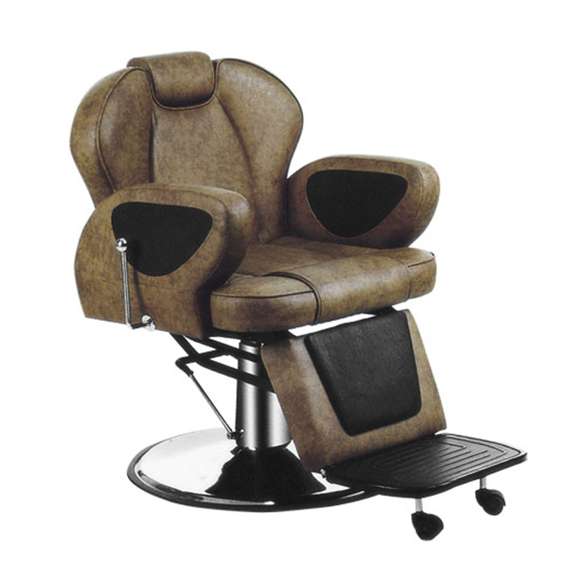Silla de peluquería retro, silla de peluquería de muebles, silla de peluquería rotativa 360 grados, silla de peluquería, silla de modelado.