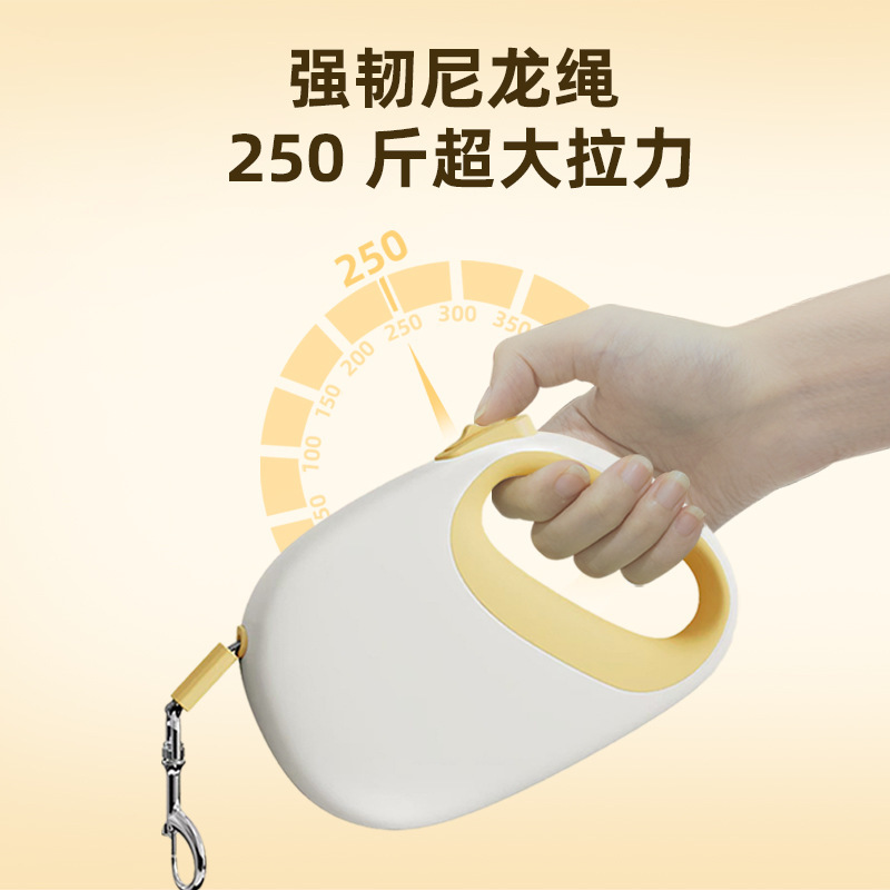 Tractor de perros para mascotas, cuerda de tracción telescópica automática para caminar con perros, cuerda de perros grandes y medianos, tractor de 5 metros