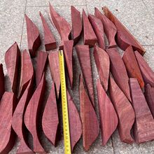 紫檀木料印度小叶紫檀入门下脚料原材料老料练手发簪边角料