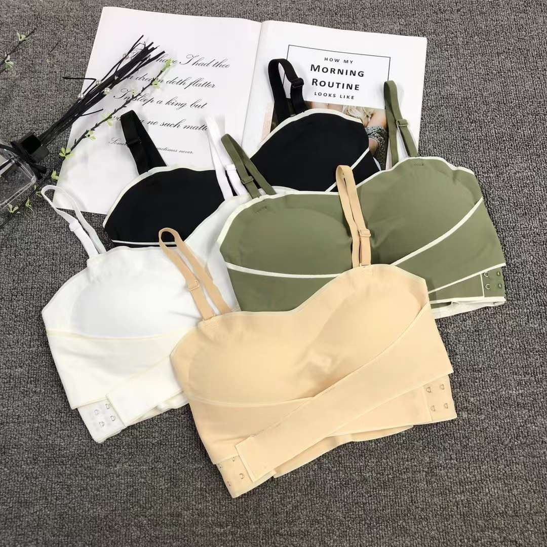 Nueva taza de látex sin costuras alta calidad belleza espalda mujeres chaleco inalámbrico yoga sujetador deportes ropa interior al por mayor