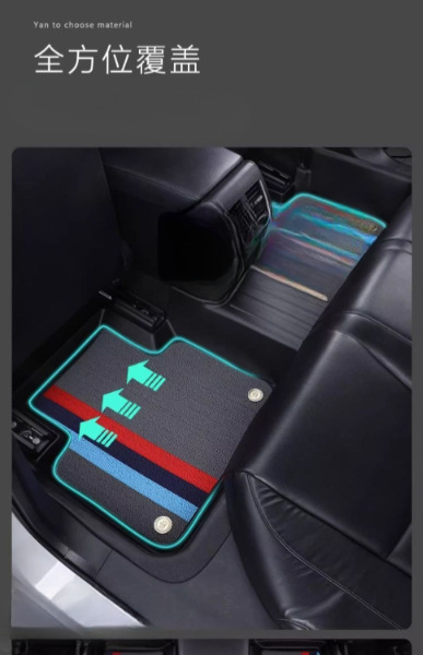Floor Mats Suitable for Changan Car Series Tpe Changan Eado Cs35 Cs55 Cs75 Cx20 Yuexiang V3 Oshan X5 Uni-T