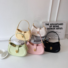 時尚高級感法式腋下包小眾設計包包女包2024新款單肩斜挎包