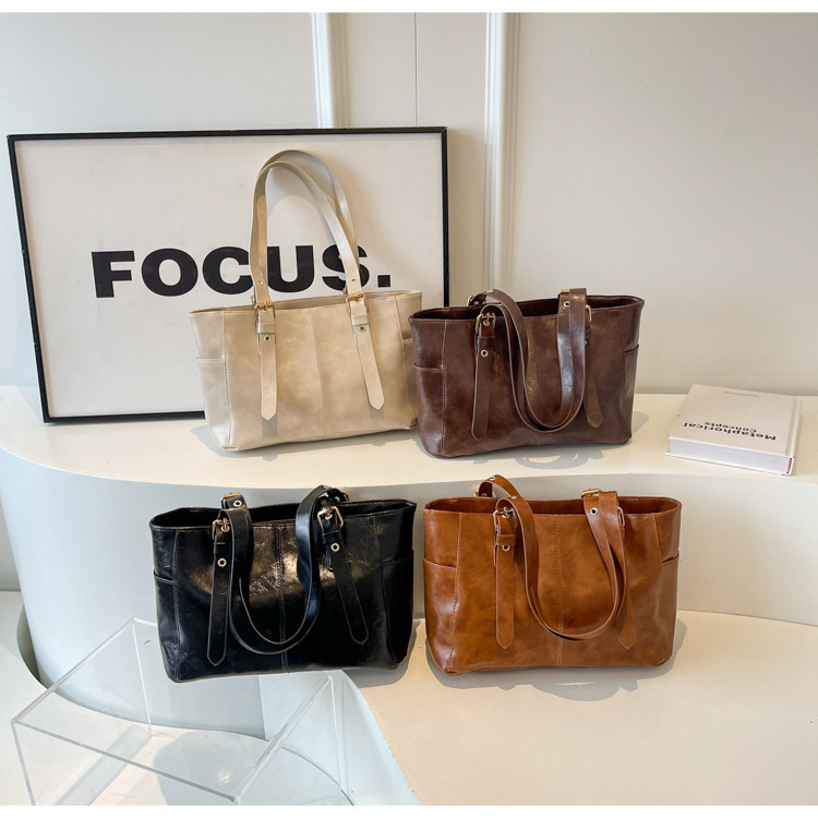 Damen Schultertasche Im Hong Kong Stil Mit Gesteppter Textur_voghion.com
