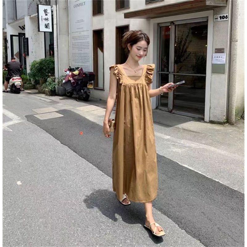 Black Slip Skirt Women's Summer Sweet and Spicy Bottoming Dress Small Hip Long Skirt Vessal Skirt Elegant Large Swing Skirt