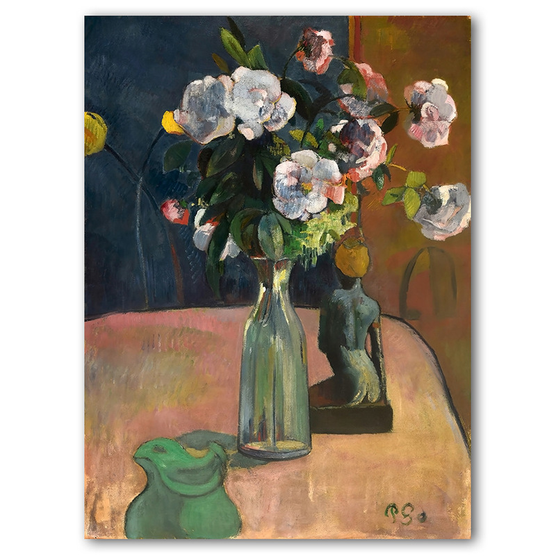 フランスポール高更世界名画レトロ芸術微噴掛画芯油絵キャンバス静止画|undefined