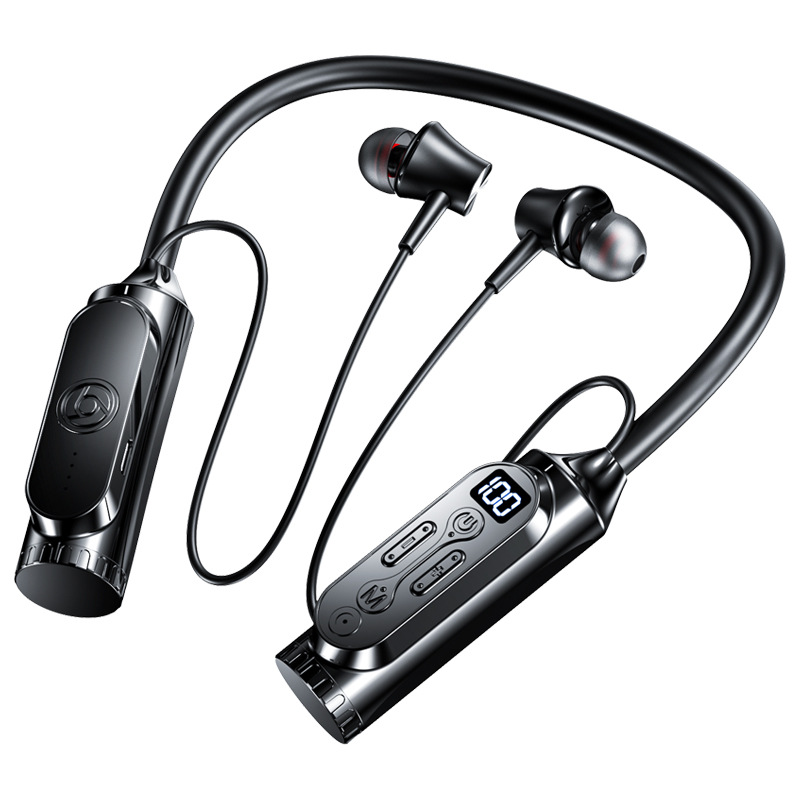 Interruptor de succión magnética para detener la reproducción, actualización de control de voz inteligente, Bluetooth 6.0, dispositivo dual conectado al teléfono móvil