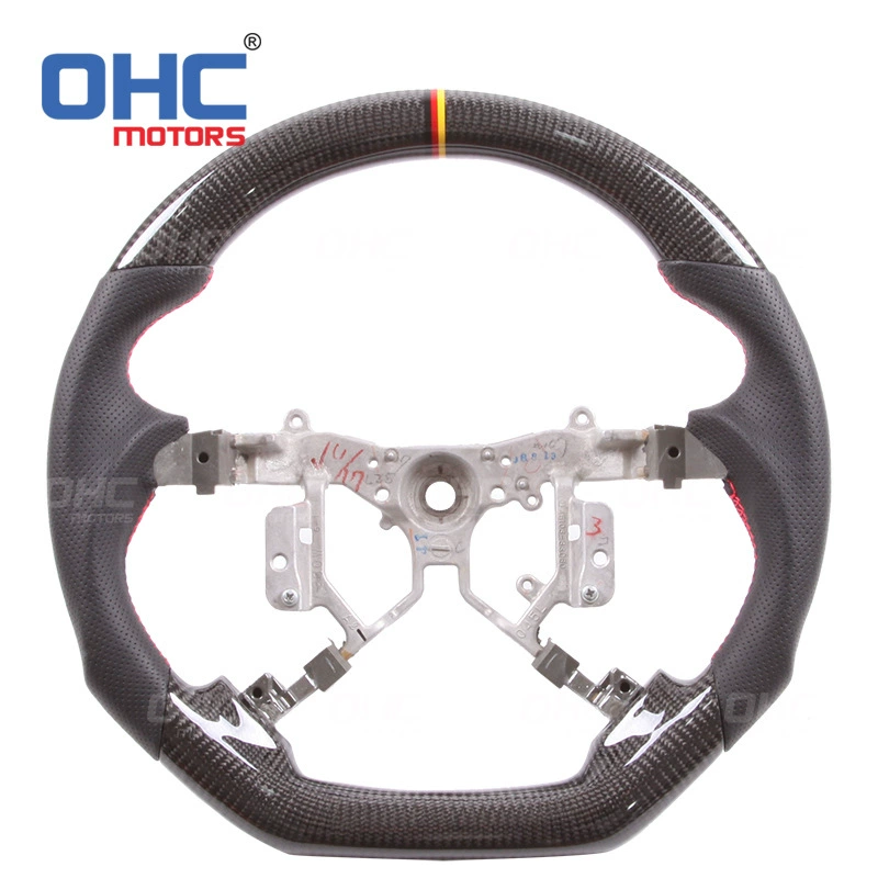 Подходит для Toyota Camry/Highlander 2006–2013, модифицированное рулевое колесо с углеродным волокном