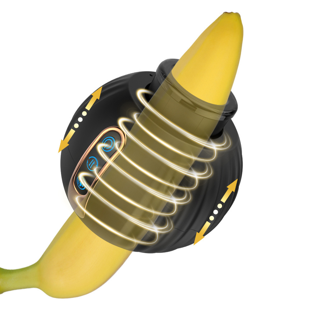 Automatic Telescopic Rotating Male Masturbator Cup with Silicone Sleeve — detail image 5