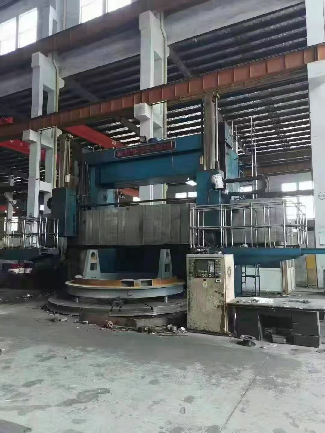 出售二手齐重DVT500x31-32数控立式车床二手齐哈5米数控立车