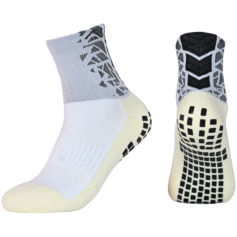 Camouflage Non-Slip Football Socks Adult Game Point Glue Mid-Calf Socks Thickened Towel Bottom Short Tube Breathable Men's Football Socks