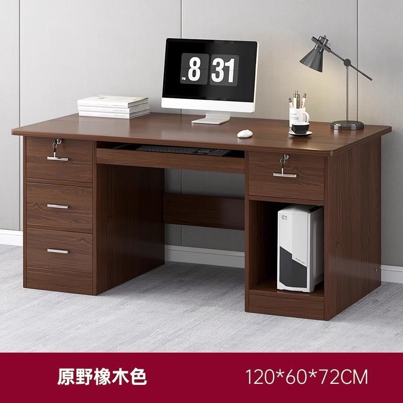 Mesa de oficina de jefe / silla de personal / escritorio / mesa de computadora / mesa de escritorio / mesa de supervisor / mesa de finanzas