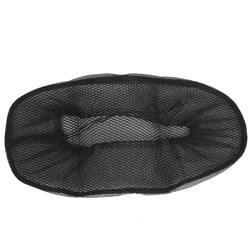 Verano coche eléctrico protección solar media malla cojín cubierta pedal motocicleta aislamiento térmico transpirable 3D panal sol-prueba elástica cubierta del asiento