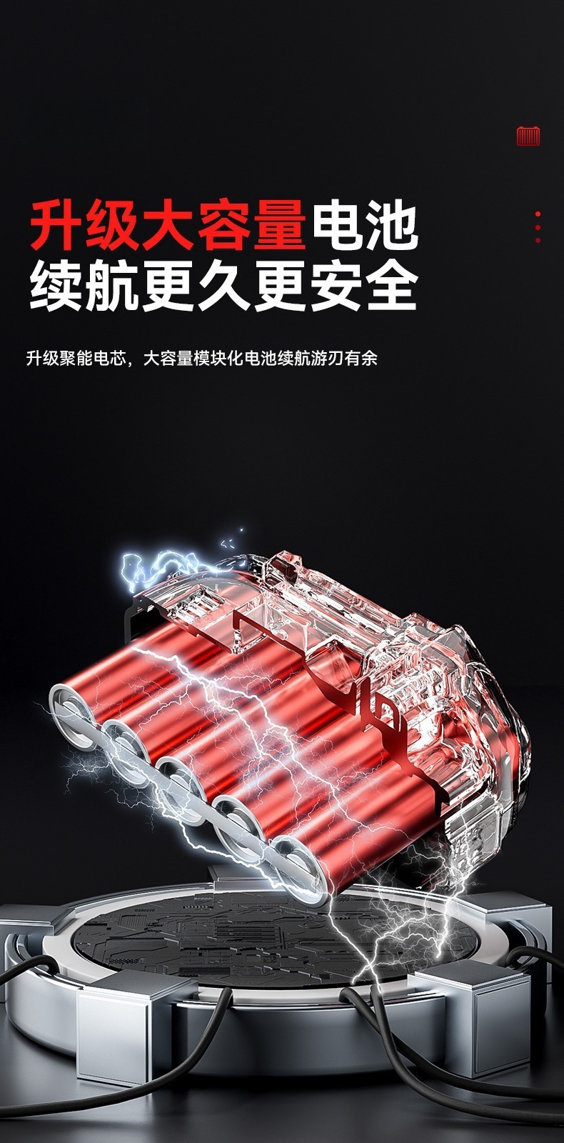 Lithium-Ion Car Vacuum Cleaner Handheld Small Ultra-Powerful Wireless Charging Household Suction and Blowing Dual-Purpose Car with Large Suction Power
