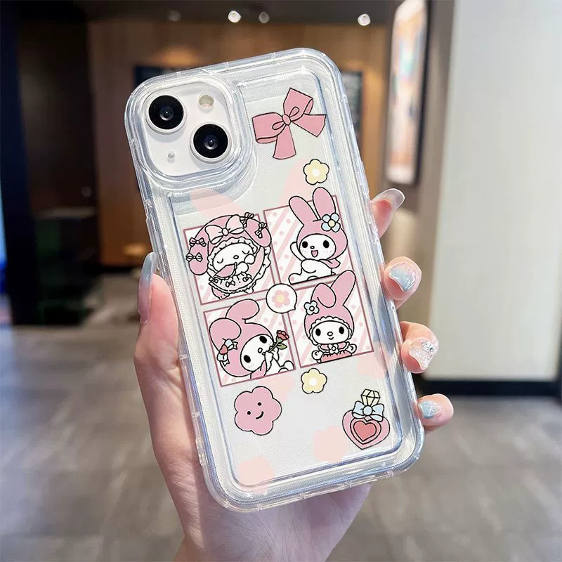 Apple, совместимо с iPhone 11, силиконовый защитный чехол, чехол для телефона, прозрачный мультяшный милый воздушный мешок, iphone, 15promax