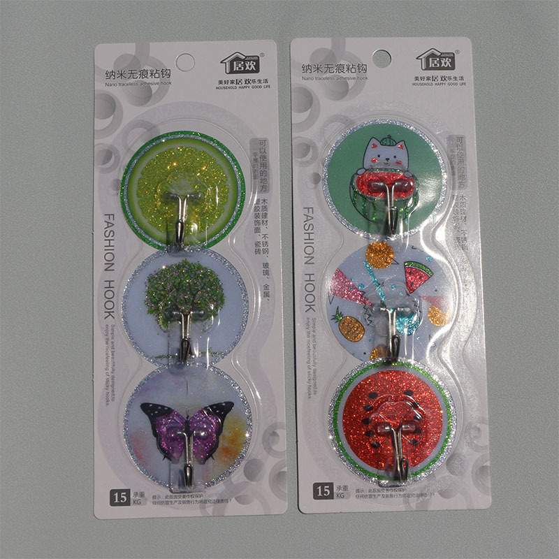 3 pack crystal hooks