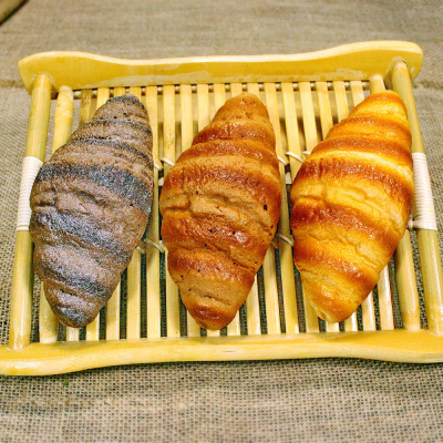 以假乱真海螺包奶油豆沙包物美价廉软弹面包MBD-19新奇特家居摆设