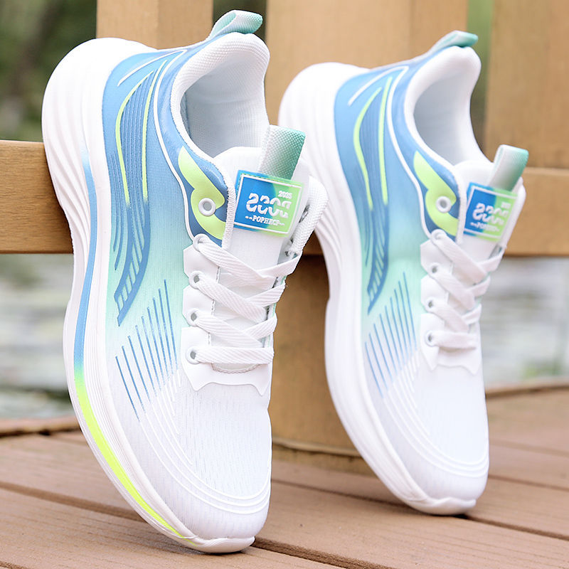 Ice silk running summer breathable sports students, mesh for men, casual shoes, trendy shoes_voghion.com