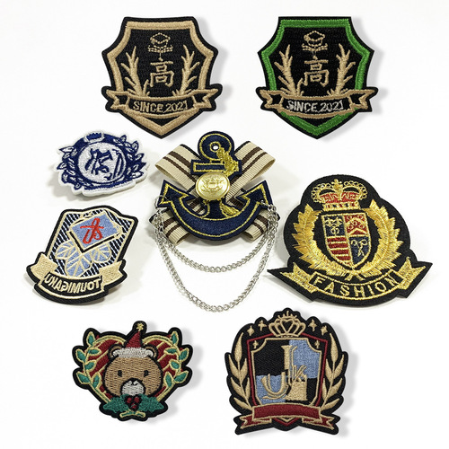 [JK/DK uniform badge collection] Japanese style brooch embroidery student class uniforms school uniforms versatile accessories for school supply