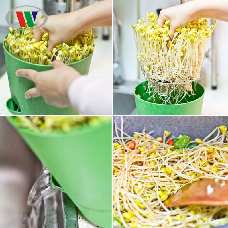 plastic large capacity bean sprout barrel