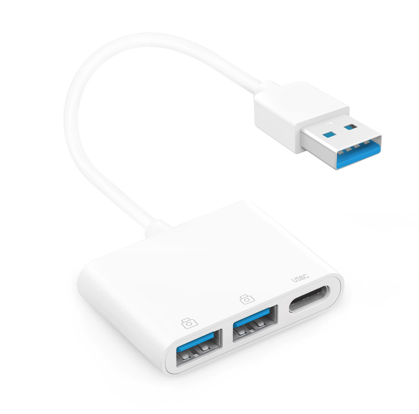 Адаптер для мобильного телефона type-c к 3-порту USB док-станция компьютер универсальный адаптер TYPE-CHUB HUB