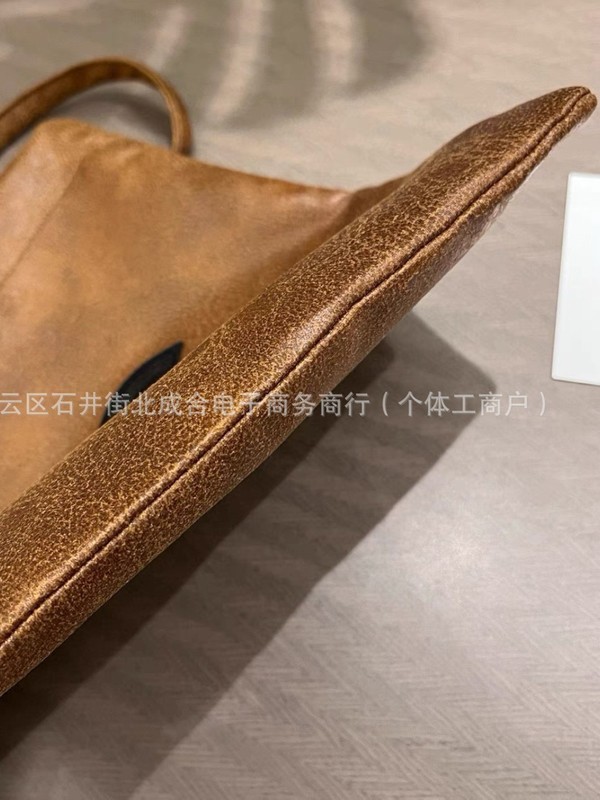 跨境爆款员工uniform渲染棕色亮片标志帆布单肩腋下女包学院现货|undefined