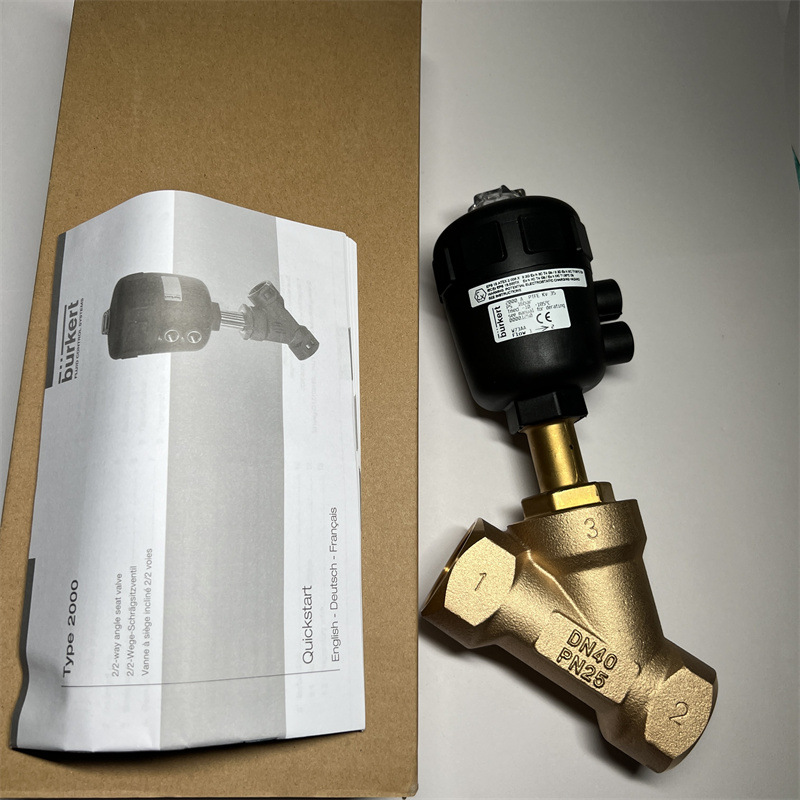 burkert2000宝德001250 气动角座阀现货 burkert00001250