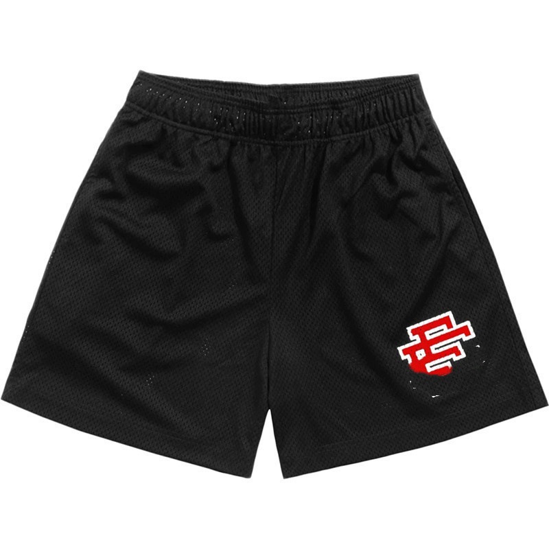 Pantalones deportivos estadounidenses para hombres y mujeres, pantalones de acondicionamiento de verano, pantalones de malla transpirables, sueltos, secos rápidos, pantalones de pareja.