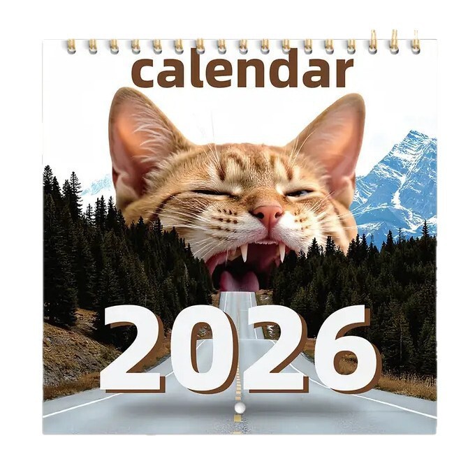 2026年新款跨境爆款亚马逊英文欧美歌手巡演日历挂历台历厂家批发|undefined