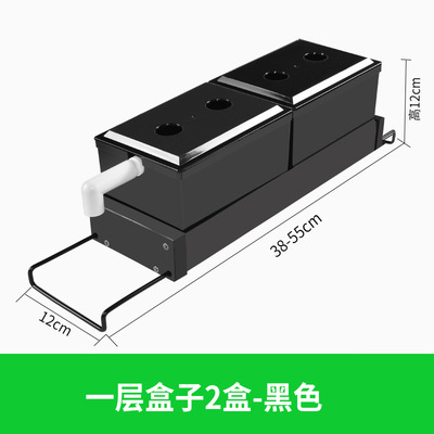Upper overflow trickle box filter box water purification cycle fish tank filter three-in-one oxygen pump upper filter box bracket