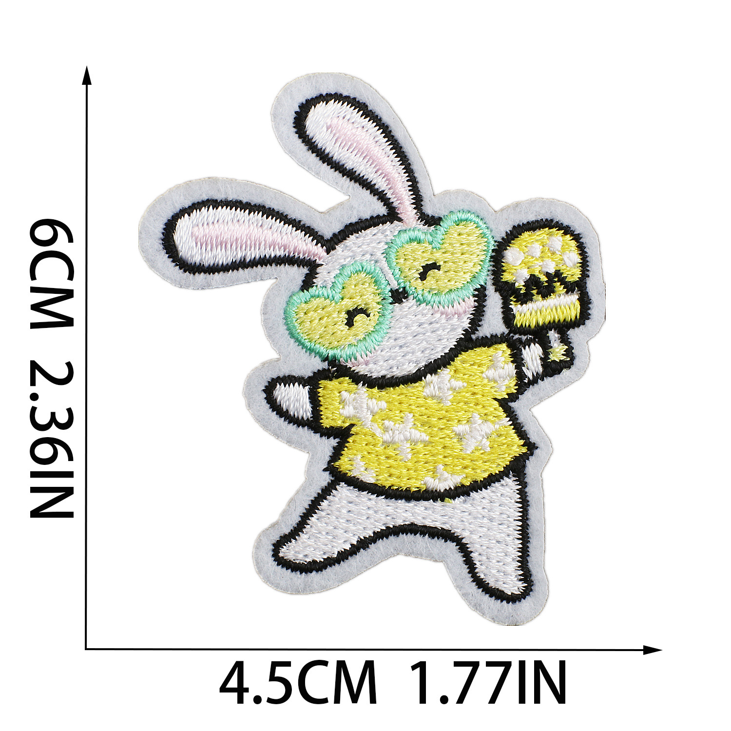 3g Weight Clothing Sticker Patches Classification 1 Piece Quantity Dacron thread Material Letter Pattern Casual, Elegant, Lady Style 1 Piece Casual Elegant Lady Letter Dacron Thread Clothing Sticker Patches 8