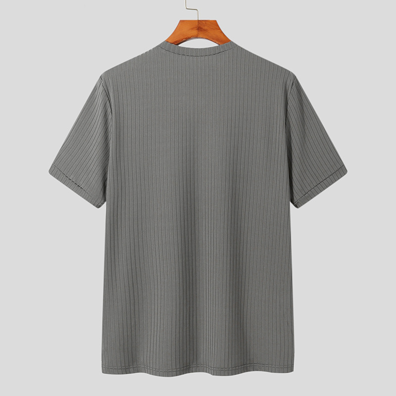 175g Weight Short Sleeve Sleeve Length Drop Sleeve Sleeve Type Polyester Fabric Type Regular Top Length T-shirt Tops Type Casual Occasion Round Neck Neckline Breathable Function Loose Fit Type Solid Color Pattern Summer Season Men's Gender Simple Style Style Wholesale Men's Simple Style Solid Color Short Sleeve Men's Tops 15