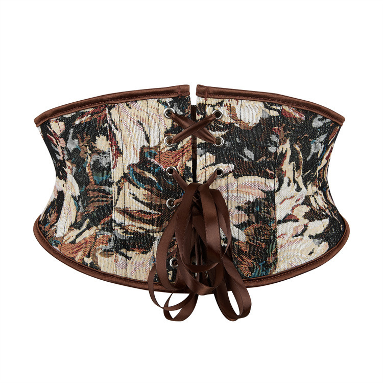 Nuevo café corto para mujeres cintura cinturón cintur