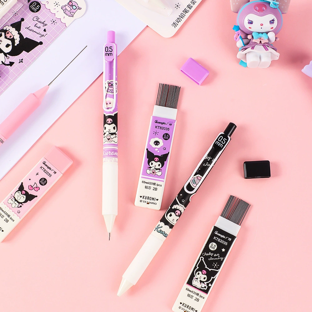 Sanrio, automatic pencil, high quality genuine set, 0.5mm