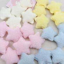 秋冬热销3.5cm双面五角星饰品配件diy服装辅料睡衣装饰材料批发