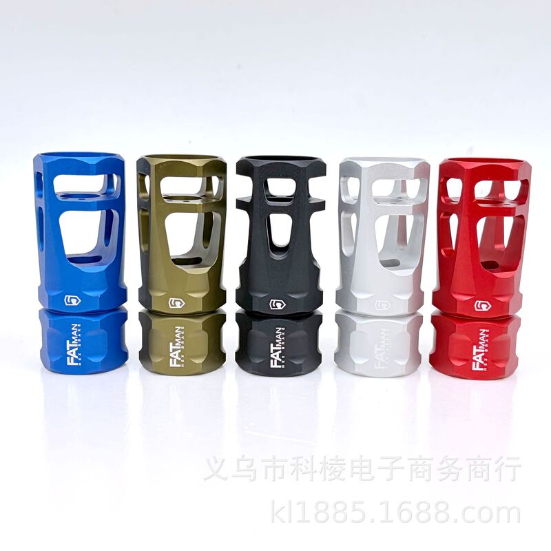 5 Company Fat Metal Flash Hider 14 Reverse Thread Universal Accessory Front Tube Decoration Si Birdcage Precision Slr Toy