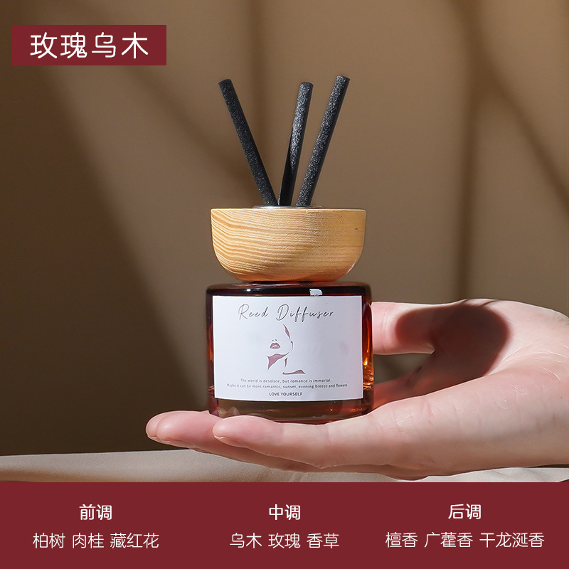 金山ローズアロマ室内装飾品 寝室用 ホテル用 長時間持続する無火香料 トイレの消臭剤 空気清浄剤|undefined